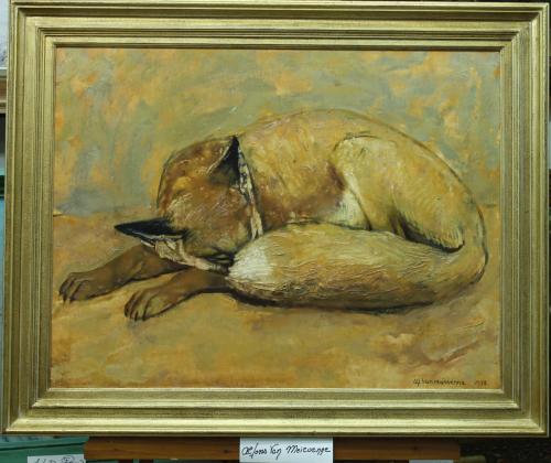 Schilderij  van Alfons Van Meirvenne